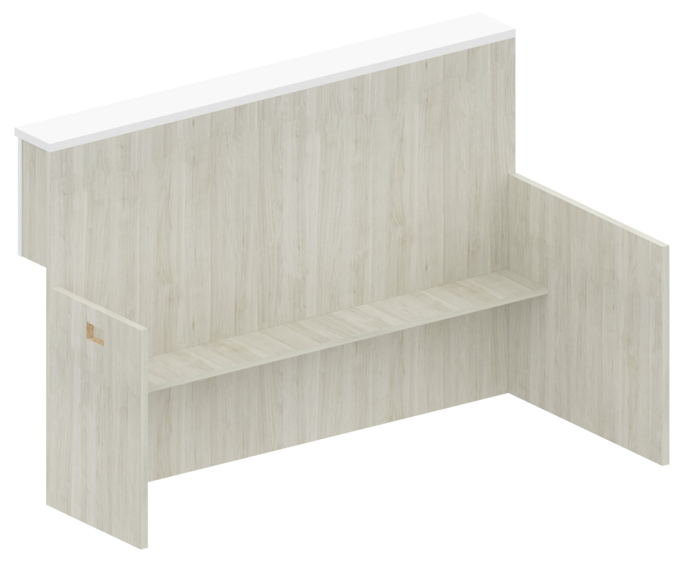 Gallery Connector with Waterfall for Height Adjustable