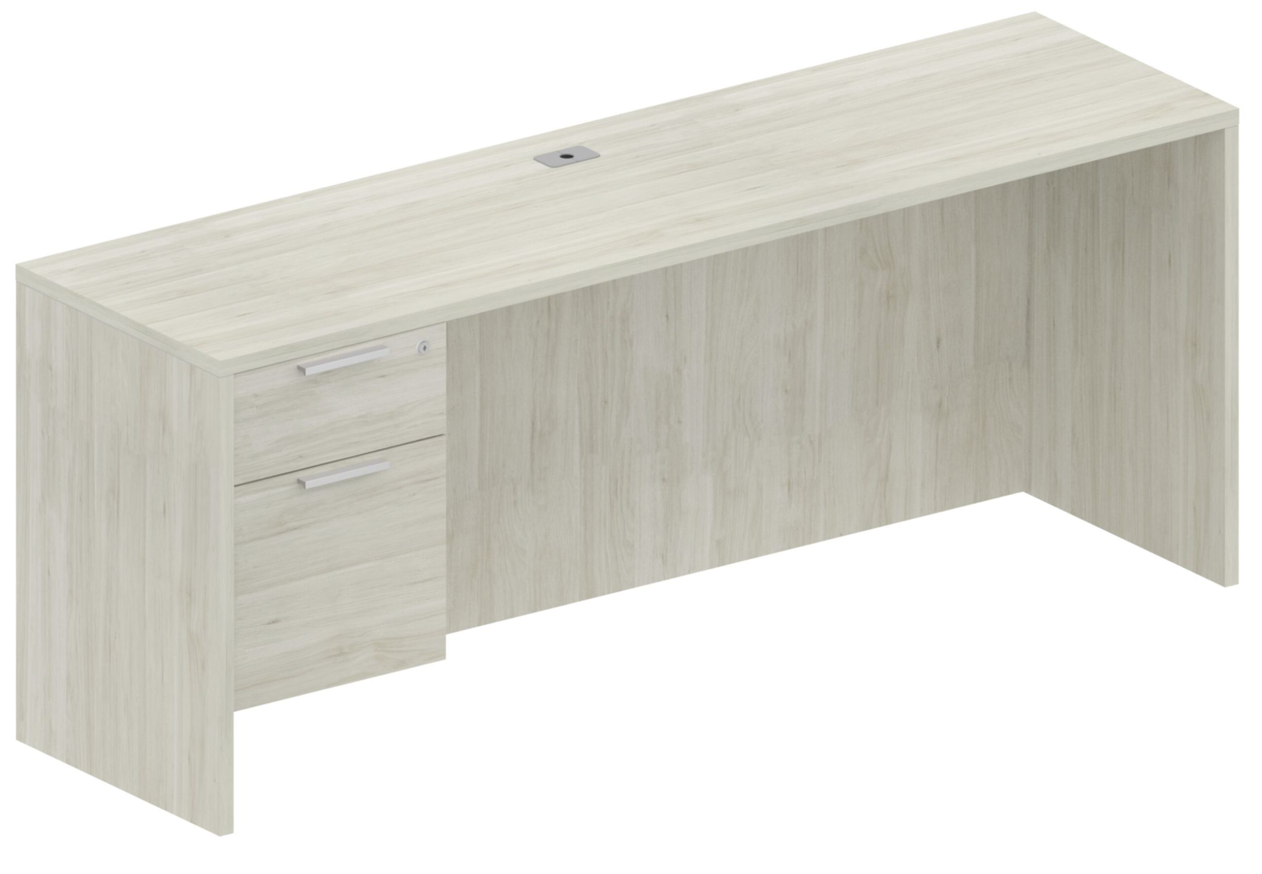 388 Kneespace Left Credenzas
