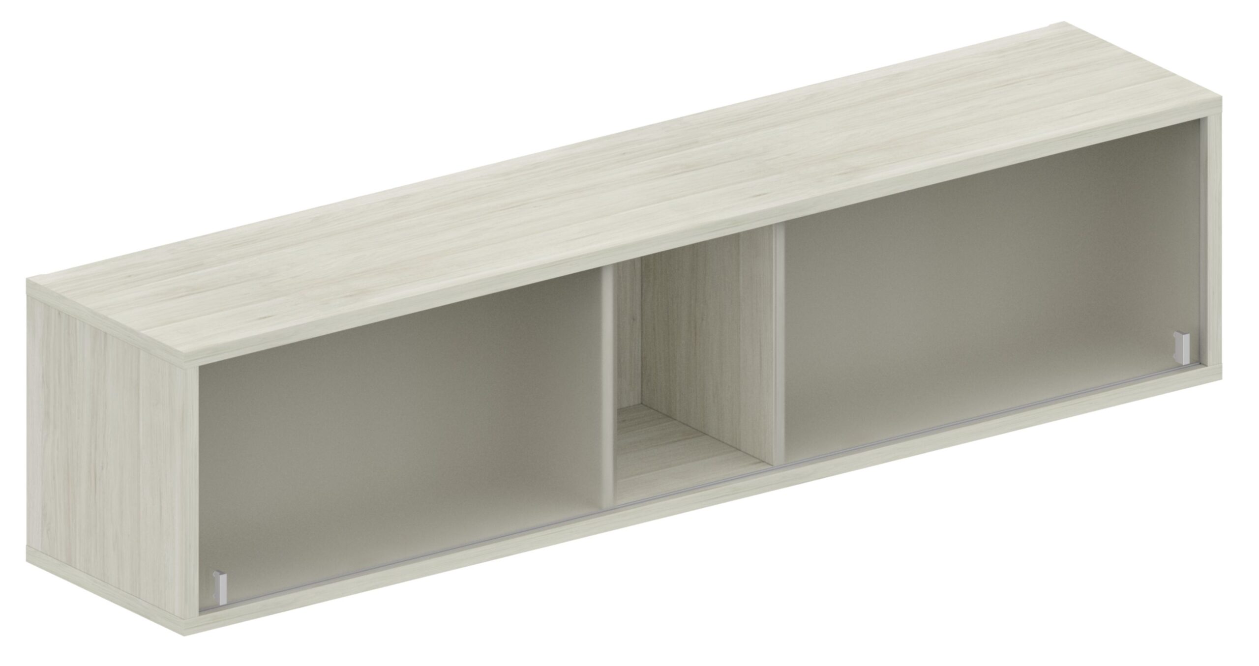 Levels Overhead Storage  –  Plexi Bi-Pass Doors