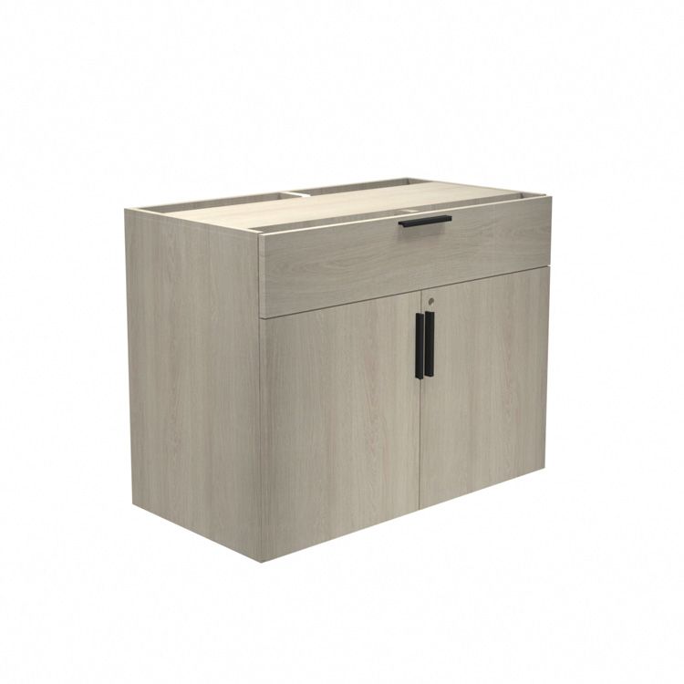 Levels Drawers over Doors Cabinets – No Top