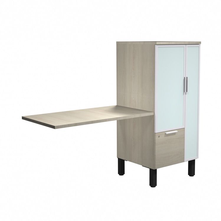 Mid-Height Wardrobe Storage Returns with Storage Risers