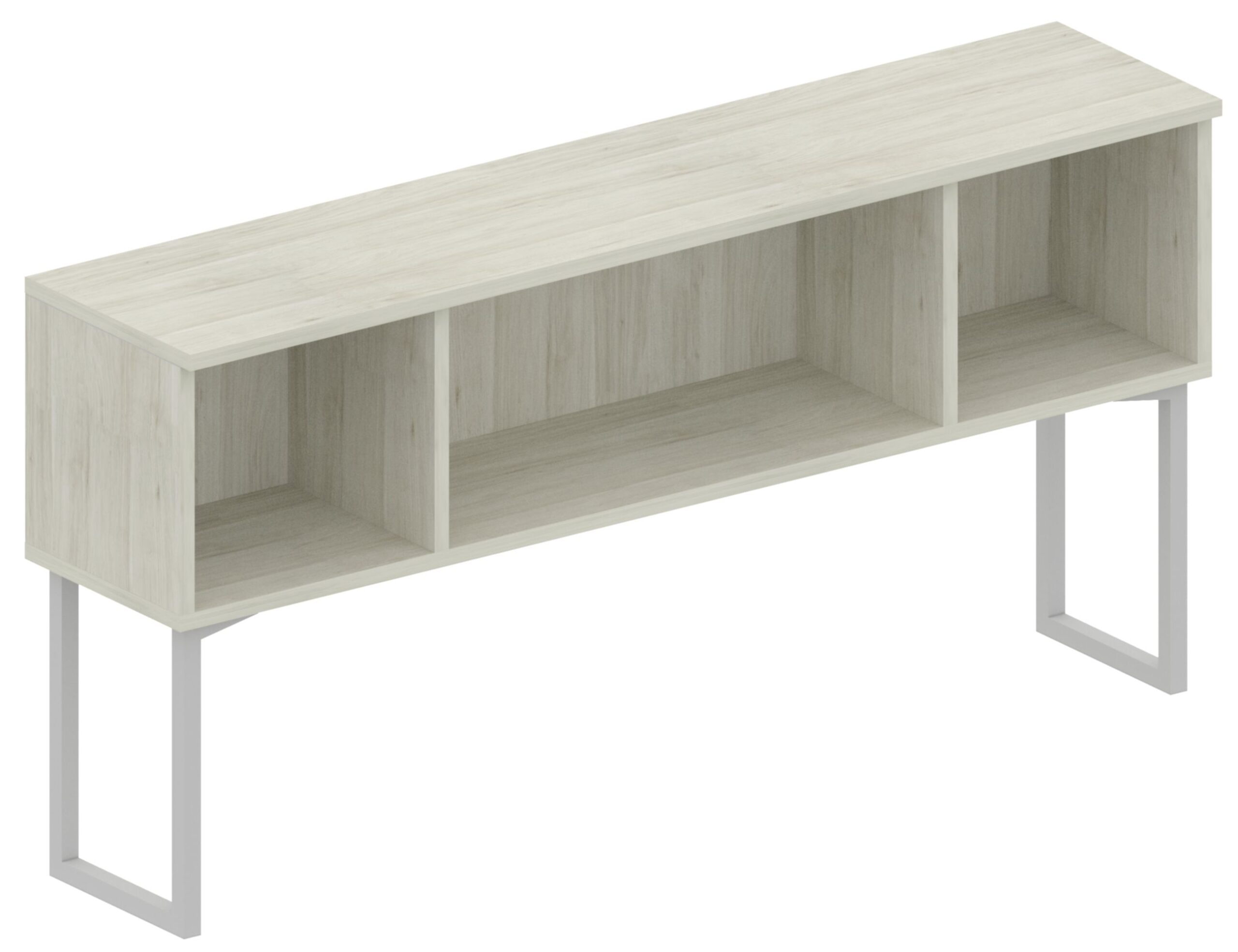 Levels 36in Open Hutch with Metal Supports