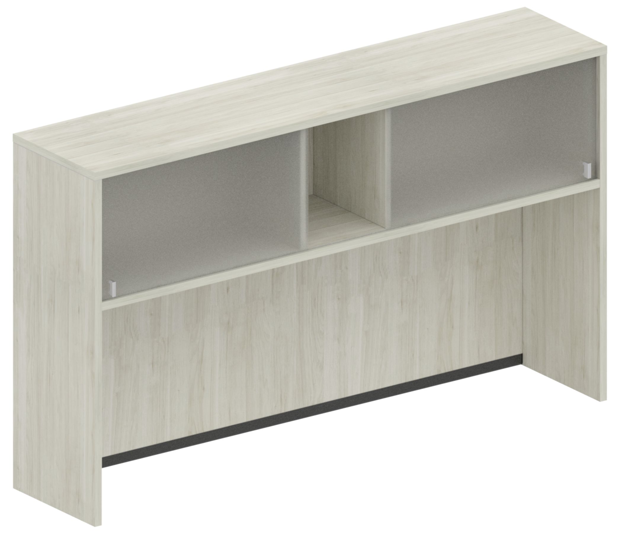 Levels 43in Hutch –  Plexi Bi-Pass Doors