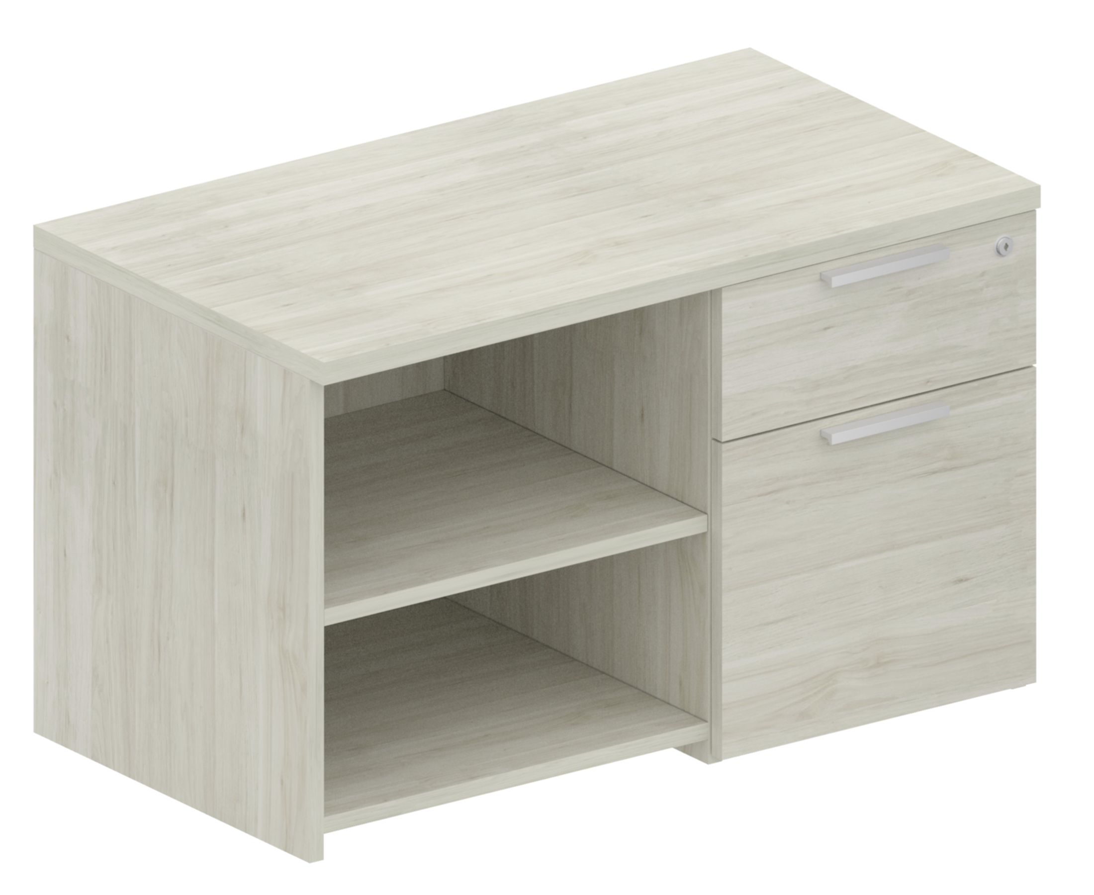 Levels Open Low Height Cabinet Storage