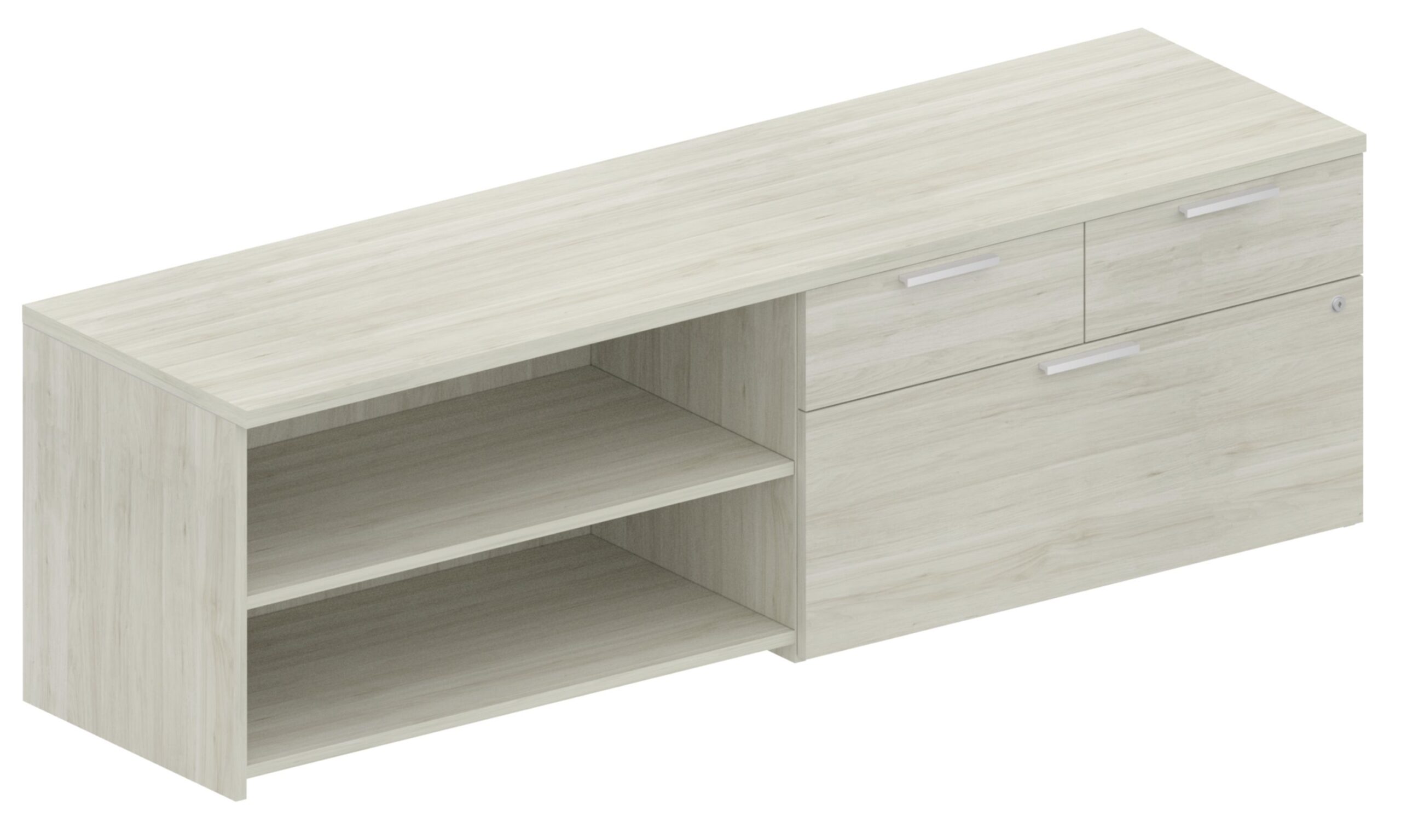 Levels 22in Low Height Credenza Storage