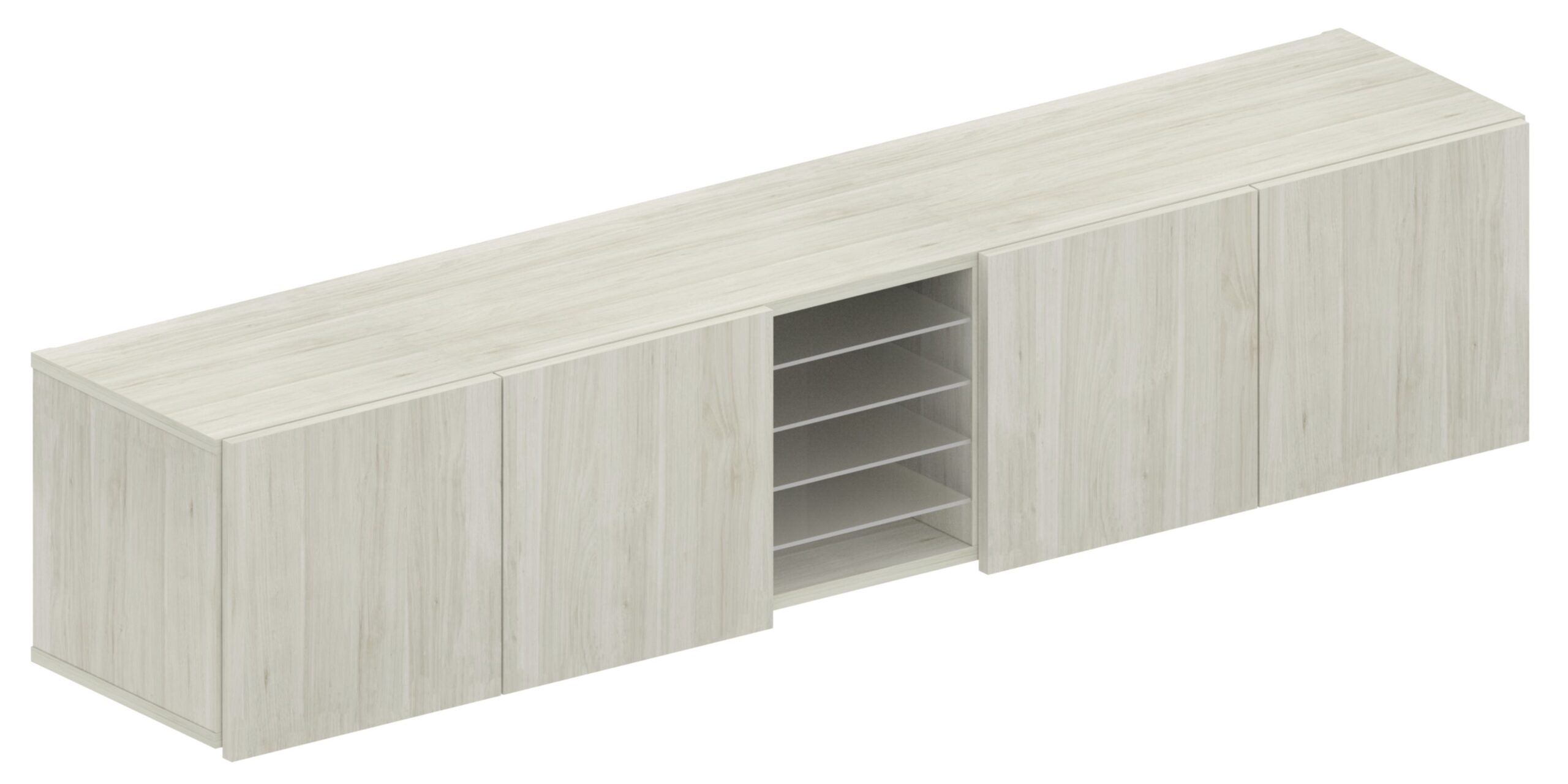 WorkScape Hinged Door Overhead Storage