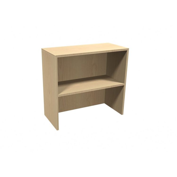 WorkScape Open End Hutches with Laminate Gables